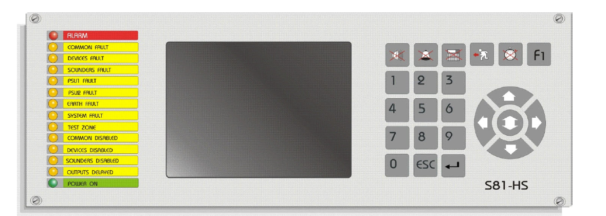 Scami Sistemi - Honeywell HS-81 - S81-U1006-1 - Panel Display