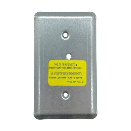 Optional Trim Plate, semi-flush mount for Security Monitor (IAM) - 4090-9806