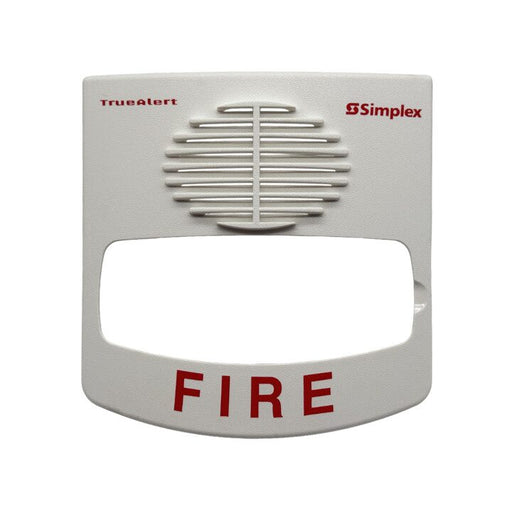 Cover, White, "FIRE" for Wall-Mounted Non-Addressable Horn/Strobe, Fixed-Candela - 4905-9995