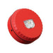 812005FULL-0107X_Solista_LX_Wall_beacon_Red_body_Red_Flash_Shallow_base_EN54-23