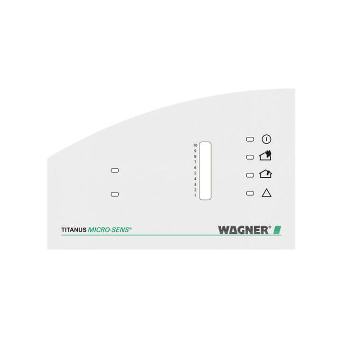 FW-TM Front Film 1 alarms f. DM-TM-x0 - AD-10-1400