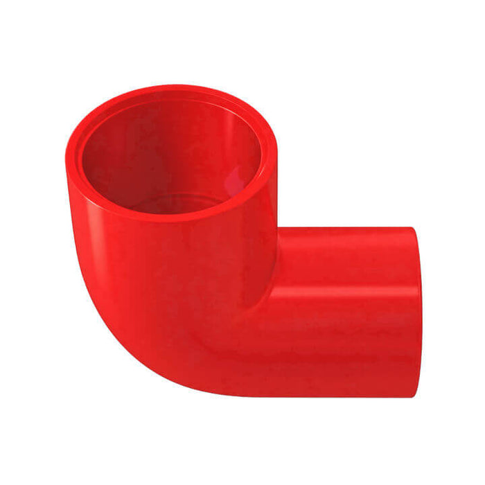 90⁰ Sharp Bend 25mm RED - MOQ 5 - JC001S-25