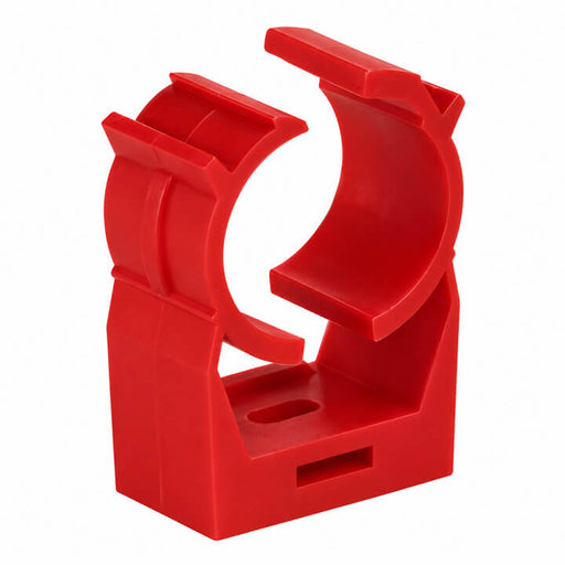Pipe Clip 25-27mm RED -  MOQ 10 - JC004-25