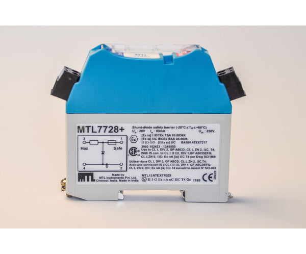 MTL 1 Channel Zener Barrier, Intrinsic Safety Barrier, Digital Output, ATEX