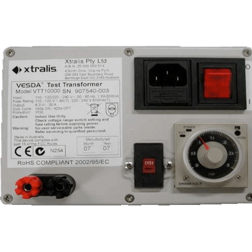 Xtralis Test Transformer for VESDA Products